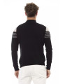 Sweaters Elegant Mock Neck Ribbed Sweater 390,00 € 8100002456859 | Planet-Deluxe