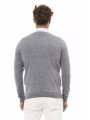 Sweaters Chic V-Neck Sweater in Subtle Gray 330,00 € 8100002458280 | Planet-Deluxe