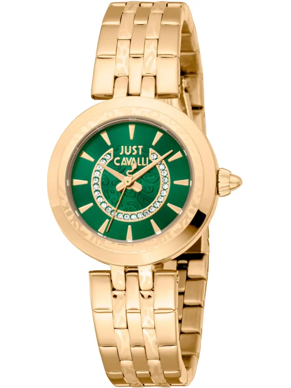 "Just Cavalli Uhren im Sale | Just Cavalli Damen Quarzuhr Gold-Grün online kaufen"|Planet-Deluxe "Just Cavalli Uhren im Sale | Just Cavalli Damen Quarzuhr Gold-Grün online kaufen"|Planet-Deluxe