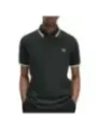 "Fred Perry Poloshirts im Sale | Fred Perry Herren Polo-Shirt Grün 100% Baumwolle Kurzarm online kaufen"|Planet-Deluxe