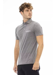 Polo Shirt Refined Gray Cotton Polo with Embroidered Logo 220,00 € 2000051672742 | Planet-Deluxe