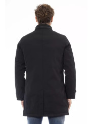 Jackets Sleek Black Poly Jacket with Monogram 790,00 € 2000051580948 | Planet-Deluxe