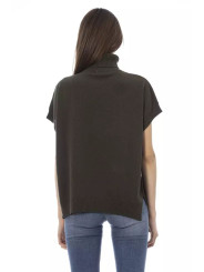 Sweaters Elegant Turtleneck Sweater with Monogram Detail 500,00 € 2000051558831 | Planet-Deluxe
