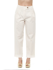 Jeans & Pants Peserico Beige Wide Palazzo Pants 510,00 € 2000045540552 | Planet-Deluxe