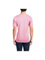 T-Shirts Chic Pink Cotton Tee with Front Print 60,00 € 8050716216891 | Planet-Deluxe