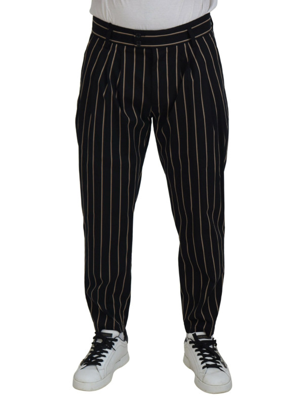 Jeans & Pants Elegant Striped Chino Tapered Pants 1.720,00 € 8050249420529 | Planet-Deluxe