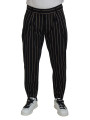 Jeans & Pants Elegant Striped Chino Tapered Pants 1.720,00 € 8050249420529 | Planet-Deluxe