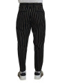 Jeans & Pants Elegant Striped Chino Tapered Pants 1.720,00 € 8050249420529 | Planet-Deluxe