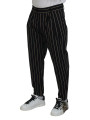 Jeans & Pants Elegant Striped Chino Tapered Pants 1.720,00 € 8050249420529 | Planet-Deluxe