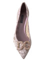 Sandals Elegant Pink Crystal Embellished Heels 2.260,00 € 8059226633693 | Planet-Deluxe