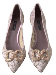 Sandals Elegant Pink Crystal Embellished Heels 2.260,00 € 8059226633693 | Planet-Deluxe