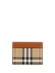 Leather Accessories Chic Multicolor Check Print Card Holder 220,00 € 5045701925561 | Planet-Deluxe