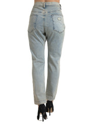 Jeans & Pants Chic Mid Waist Skinny Jeans in Blue 1.270,00 € 8050246187609 | Planet-Deluxe