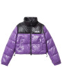 Jackets & Coats Chic Purple Nylon Down Jacket 600,00 € 8057765822899 | Planet-Deluxe