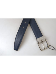 Belts Aquamarine Blue Leather Belt 600,00 € 8053286142164 | Planet-Deluxe