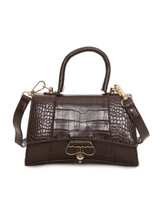 "Egon Von Furstenberg Handtaschen im Sale | Egon Von Furstenberg Jane Handtasche Braun online kaufen"|Planet-Deluxe