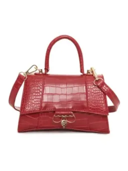 Egon Von Furstenberg Damen Handtasche Rot - Eleganz Pur