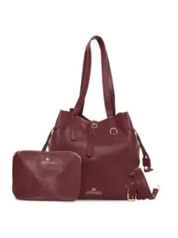 Egon Von Furstenberg Rote Schultertasche: Eleganz Pur