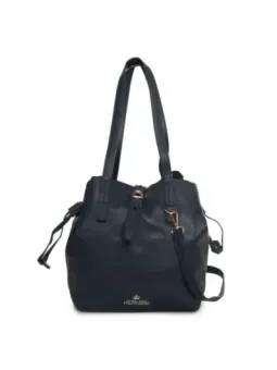 Egon Von Furstenberg Navy Schultertasche für Damen