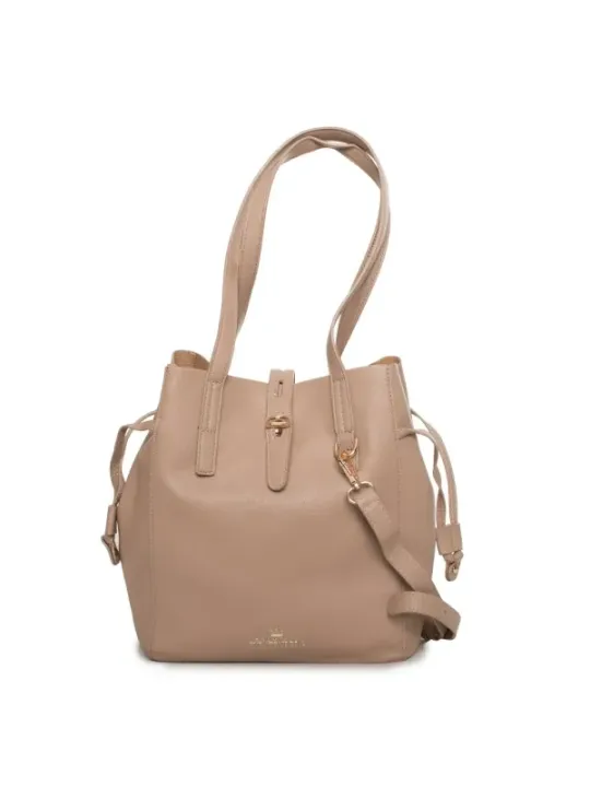 "Egon Von Furstenberg Schultertaschen im Sale | Egon Von Furstenberg Damen Schultertasche Polyurethan Braun online kaufen"|Planet-Deluxe