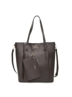 "Egon Furstenberg Damen Schultertasche Braun - Stil & Eleganz"