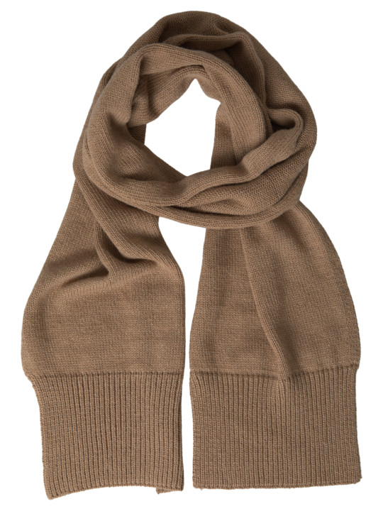 Scarves Elegant Camel Brown Women's Scarf 430,00 € 8057155124077 | Planet-Deluxe