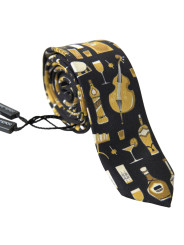 Ties & Bowties Exclusive Silk Tie with Musical Print 190,00 € 8050246187470 | Planet-Deluxe