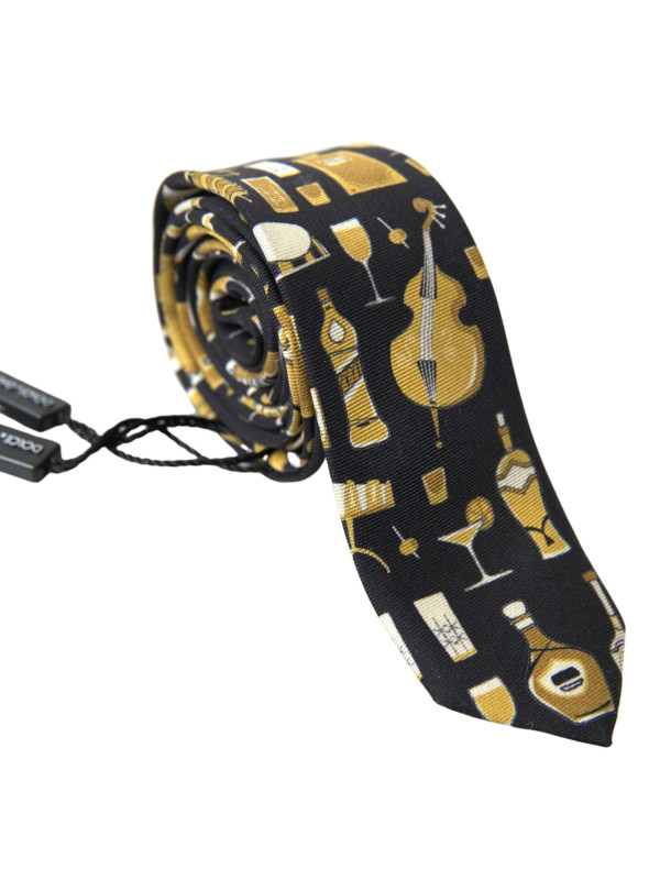 Ties & Bowties Exclusive Silk Tie with Musical Print 190,00 € 8050246187470 | Planet-Deluxe