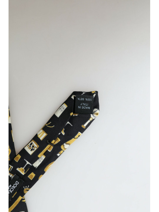 Ties & Bowties Exclusive Silk Tie with Musical Print 190,00 € 8050246187470 | Planet-Deluxe