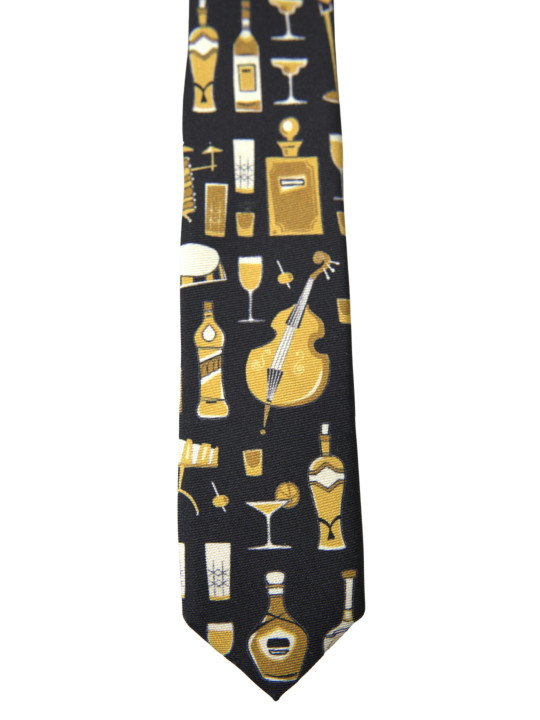 Ties & Bowties Exclusive Silk Tie with Musical Print 190,00 € 8050246187470 | Planet-Deluxe