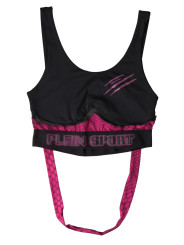 Underwear Sleek Black Sports Bra with Fuchsia Accent 190,00 € 4059623220599 | Planet-Deluxe