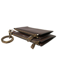 Wallets Elegant Brown Leather Coin Purse Wallet 460,00 € 8050249423247 | Planet-Deluxe