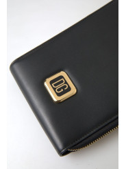 Wallets Elegant Black Leather Cardholder with Zip Detail 990,00 € 8050249422806 | Planet-Deluxe