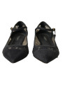 Flat Shoes Elegant Black Lace Flats 1.810,00 € 8058091308491 | Planet-Deluxe