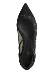 Flat Shoes Elegant Black Lace Flats 1.810,00 € 8058091308491 | Planet-Deluxe