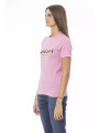 Tops & T-Shirts Chic Pink Cotton Crew Neck Tee 220,00 € 2000051645050 | Planet-Deluxe