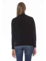 Sweaters Elegant Turtleneck Sweater in Luxe Wool-Cashmere Blend 1.060,00 € 8100003490043 | Planet-Deluxe