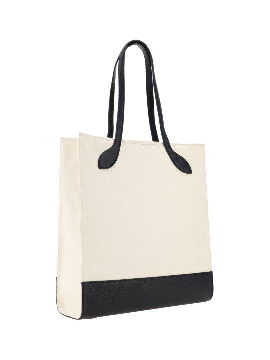 Tote Bags Chic Monochrome Leather Tote Bag 680,00 € 7617659963636 | Planet-Deluxe