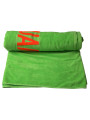 Other Chic Green Cotton Beach Towel 260,00 € 8032674654472 | Planet-Deluxe