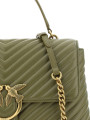 Handbags Emerald Elegance Calf Leather Handbag 550,00 € 8057769070692 | Planet-Deluxe