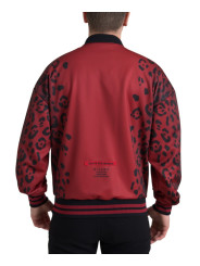 Blazers Red Leopard Print Bomber Jacket 2.500,00 € 8052145433658 | Planet-Deluxe