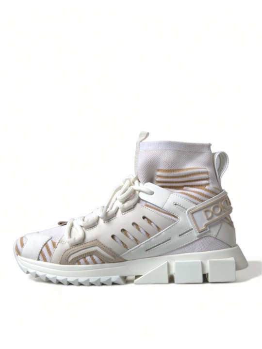 Sneakers Elegant Sorrento Slip-On Sneakers in White and Beige 1.500,00 € 8059226802839 | Planet-Deluxe