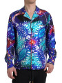 Shirts Psychedelic Print Silk Pajama Shirt 3.500,00 € 8052145217937 | Planet-Deluxe