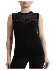 Tops & T-Shirts Elegant Lace Trim Sleeveless Tank Top 2.190,00 € 8052145146091 | Planet-Deluxe