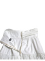 Skirts Elegant High Waist Cotton Maxi Skirt 1.520,00 € 8056265136260 | Planet-Deluxe
