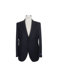 Blazers Elegant Dark Blue Italian Wool Jacket 1.140,00 € 8050246667293 | Planet-Deluxe