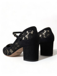 Pumps Elegant Suede Mary Jane Lace Heels 1.600,00 € 8051124012273 | Planet-Deluxe