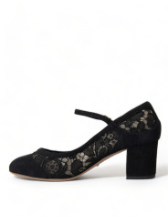Pumps Elegant Suede Mary Jane Lace Heels 1.600,00 € 8051124012273 | Planet-Deluxe