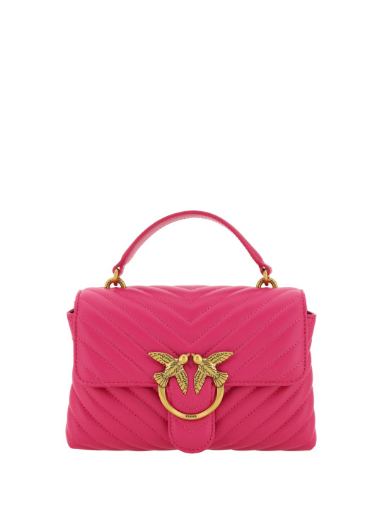 Handbags Chic Pink Quilted Leather Mini Handbag 390,00 € 8057769086150 | Planet-Deluxe