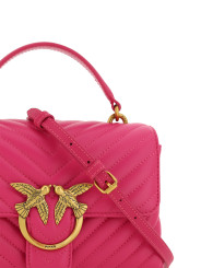 Handbags Chic Pink Quilted Leather Mini Handbag 390,00 € 8057769086150 | Planet-Deluxe